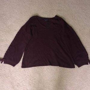 Maroon AE sweater